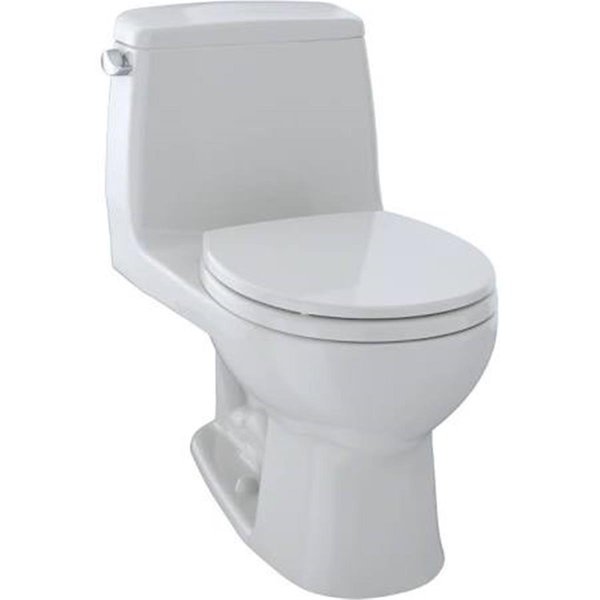 Procomfort Eco Ultramax Round Bowl Toilet, Colonial White PR2518188